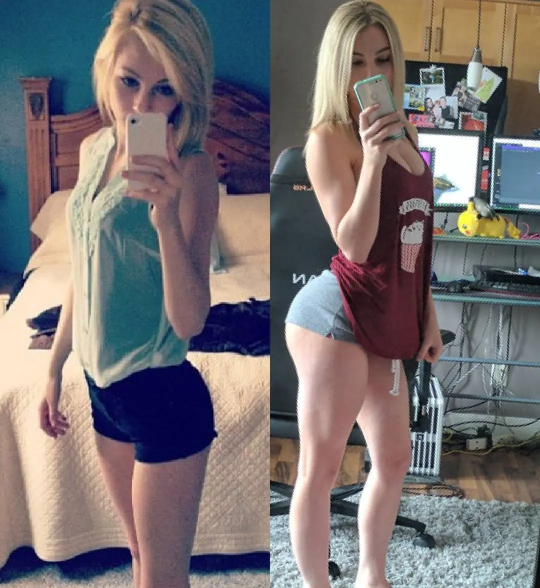 Mira como esta esta rubia papa!