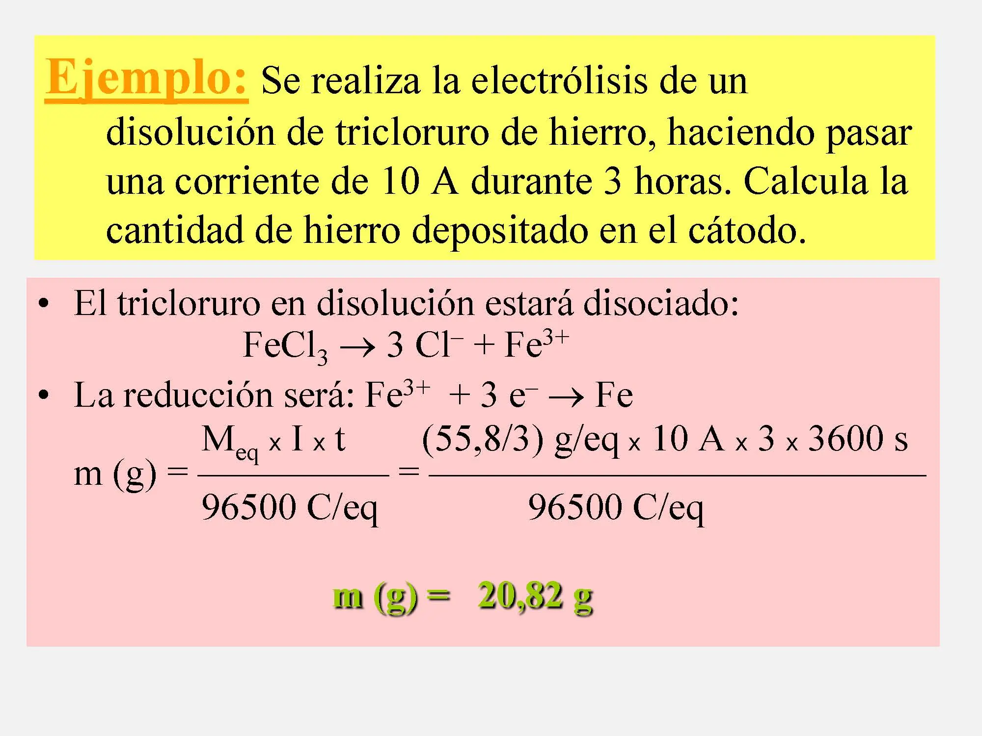 Reducción
