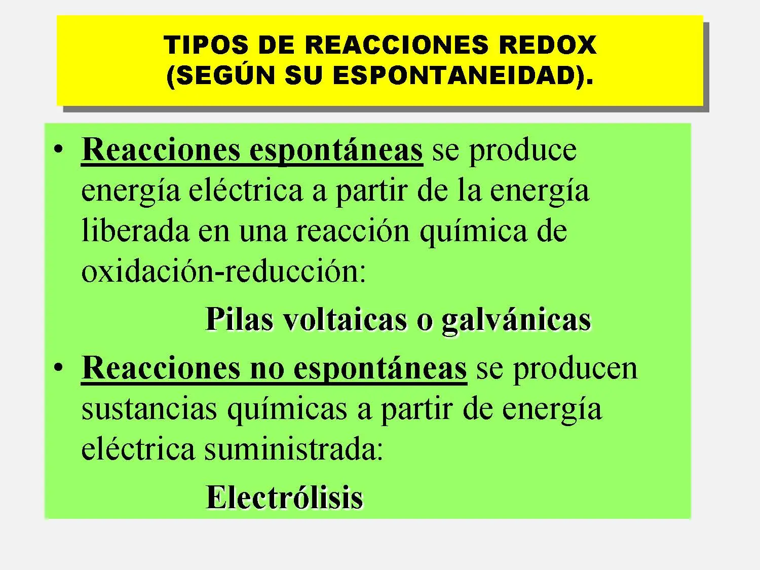 Reducción