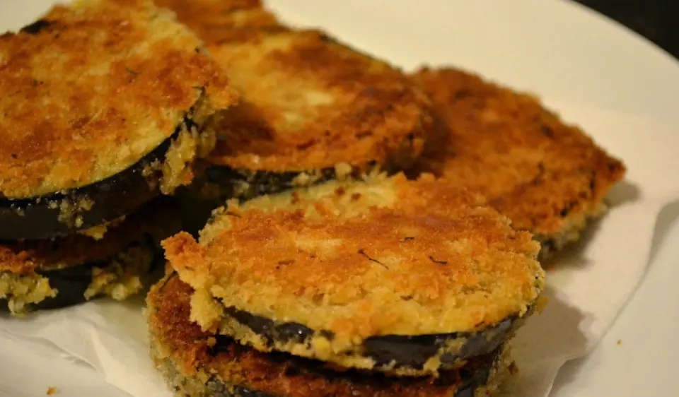 Milanesas de berenjena