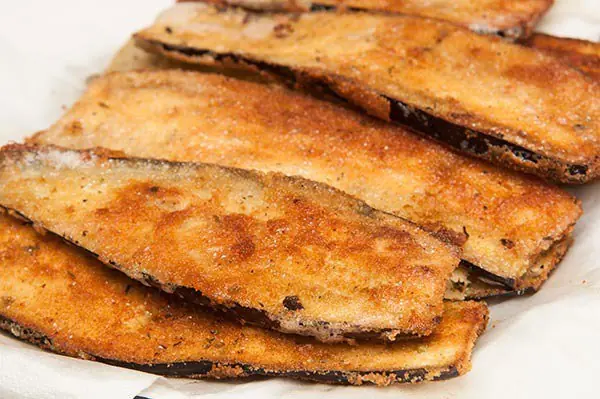 Milanesas de berenjena