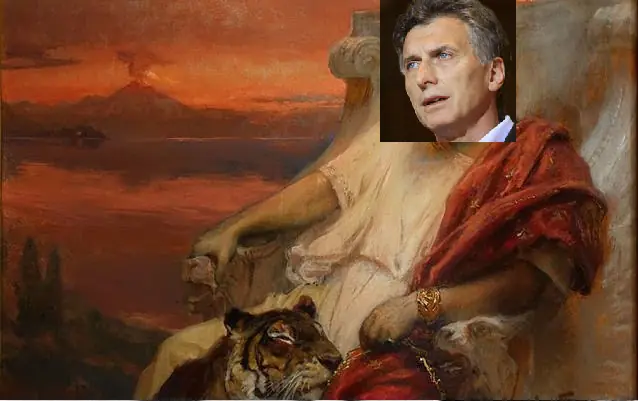 Salve emperador Mauricio Gran Bretaña negociara por Malvinas