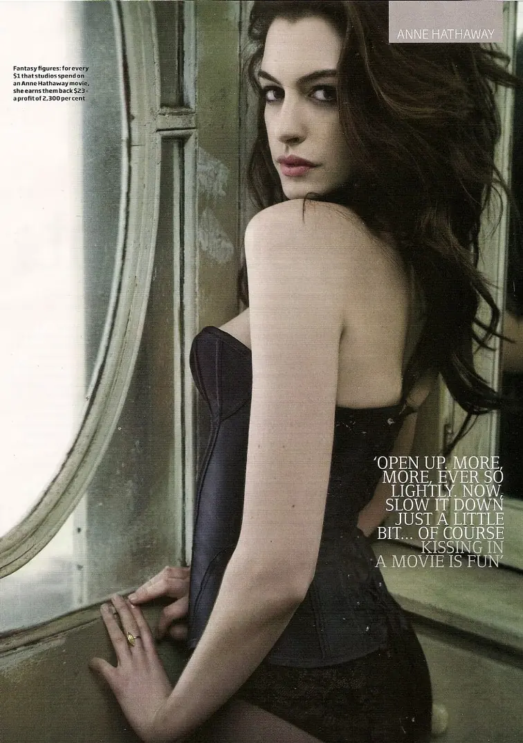 "Me odiaba intensamente":Anne Hathaway habla sobre su cuerpo