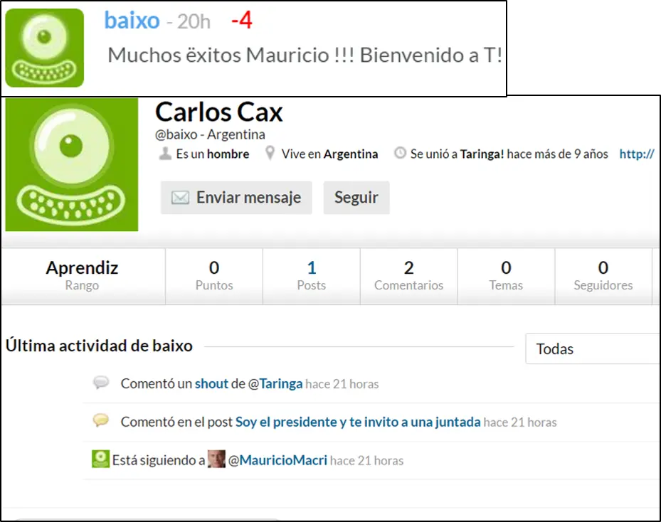 Oficialmente Politinga