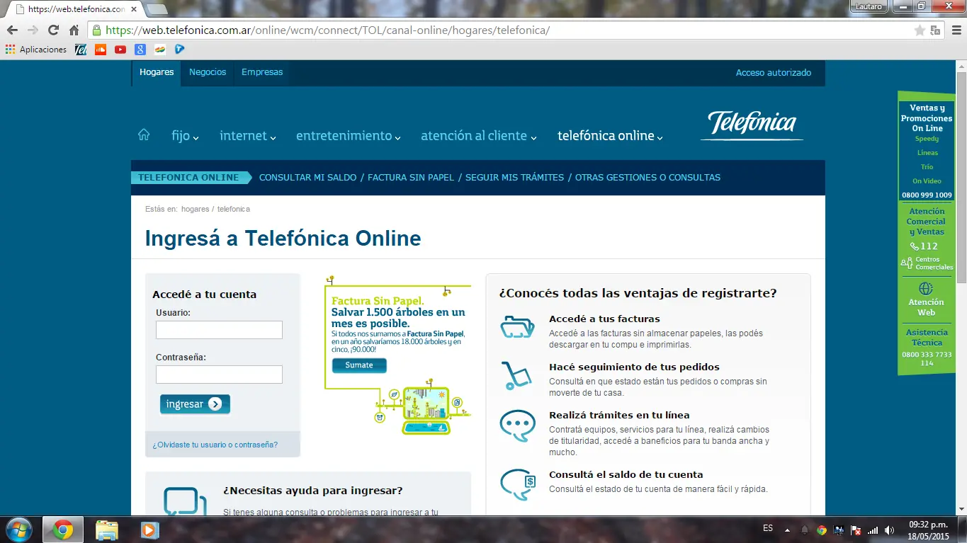 Usar internet cuando te lo corta Speedy