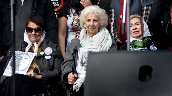 Estela de Carlotto : "Estamos hartos de provocaciones "