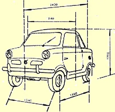 Dinarg D-200 un auto nacional de colección
