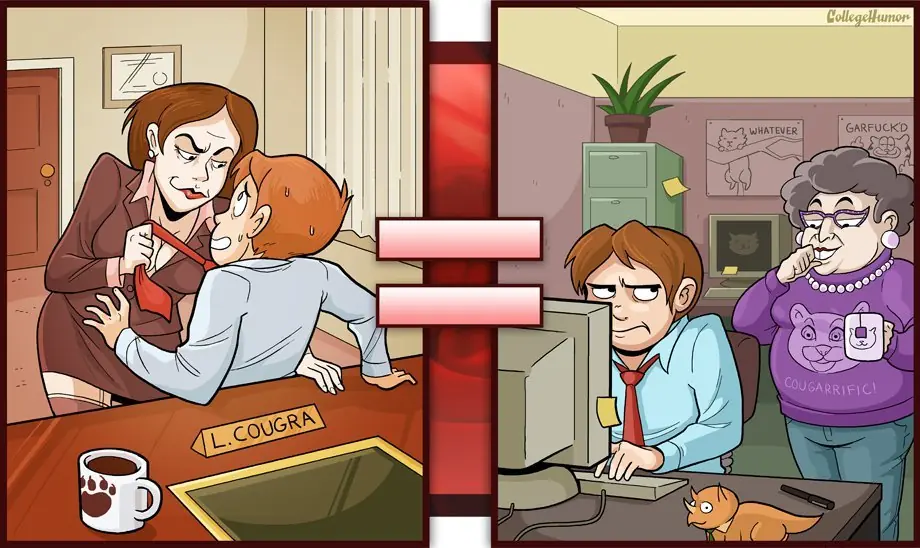 Porno vs Realidad en imágenes