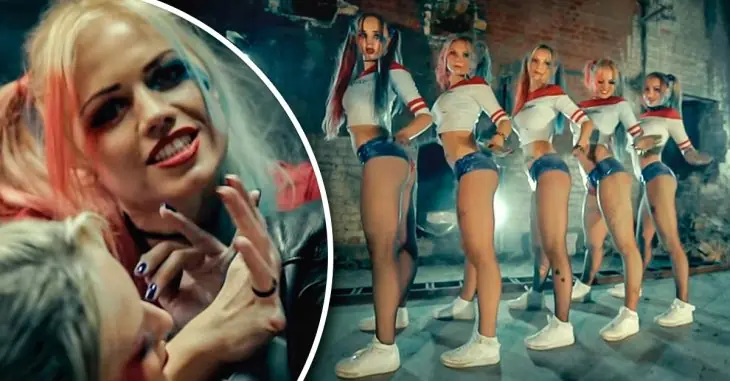 Bailarinas rusas se visten de Harley Quinn y hacen twerking