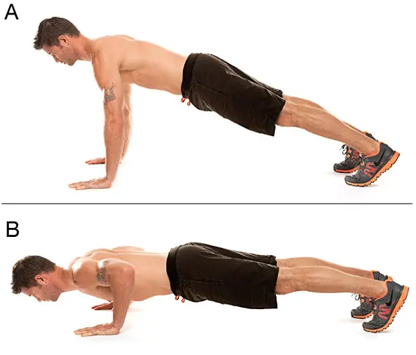 Rutina 100 flexiones de brazos