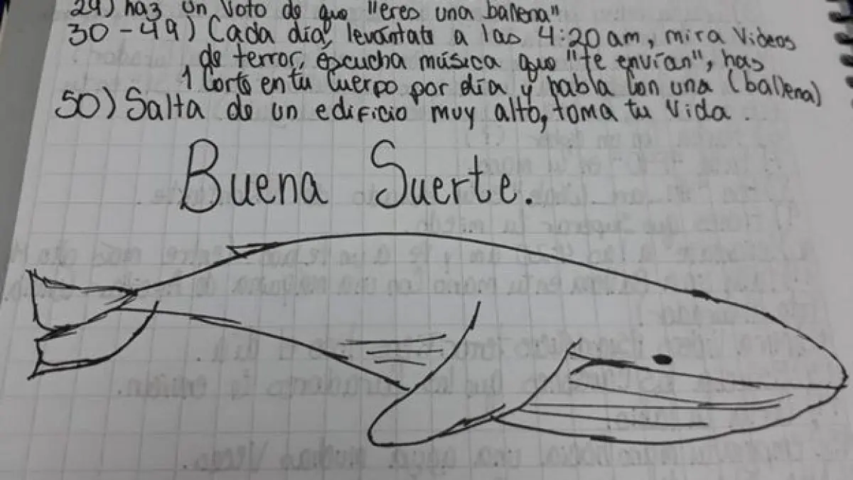 Aterradoras declaraciones del creador de “La Ballena Azul” Aterradoras declaraciones del creador de “La Ballena Azul”