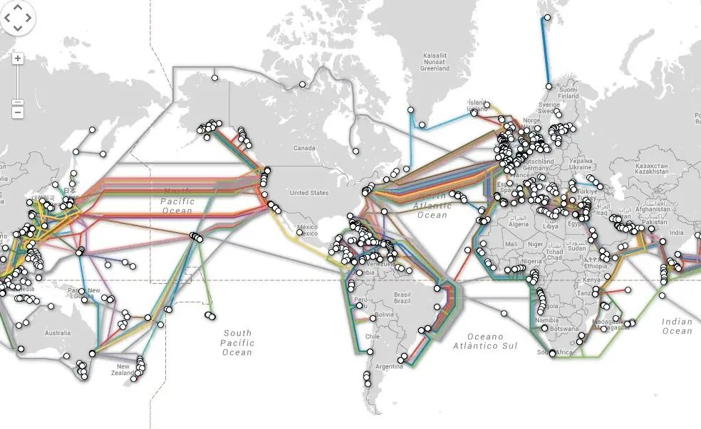 Argentina y los cables submarinos