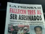 El cadáver muerto del difunto que se murió porque lo mataron