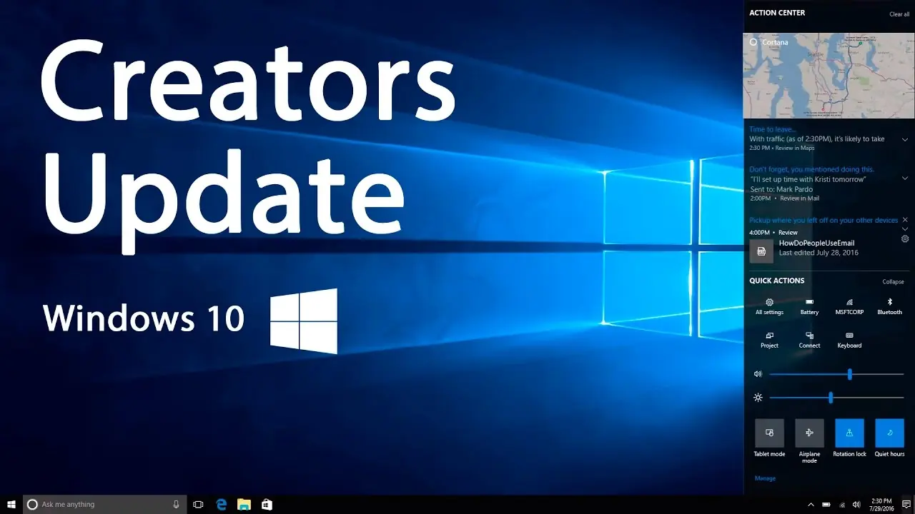 Microsoft bloquea Creators Update por un fallo de Bluetooth