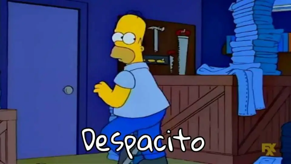 Despacito version Los Simpsons