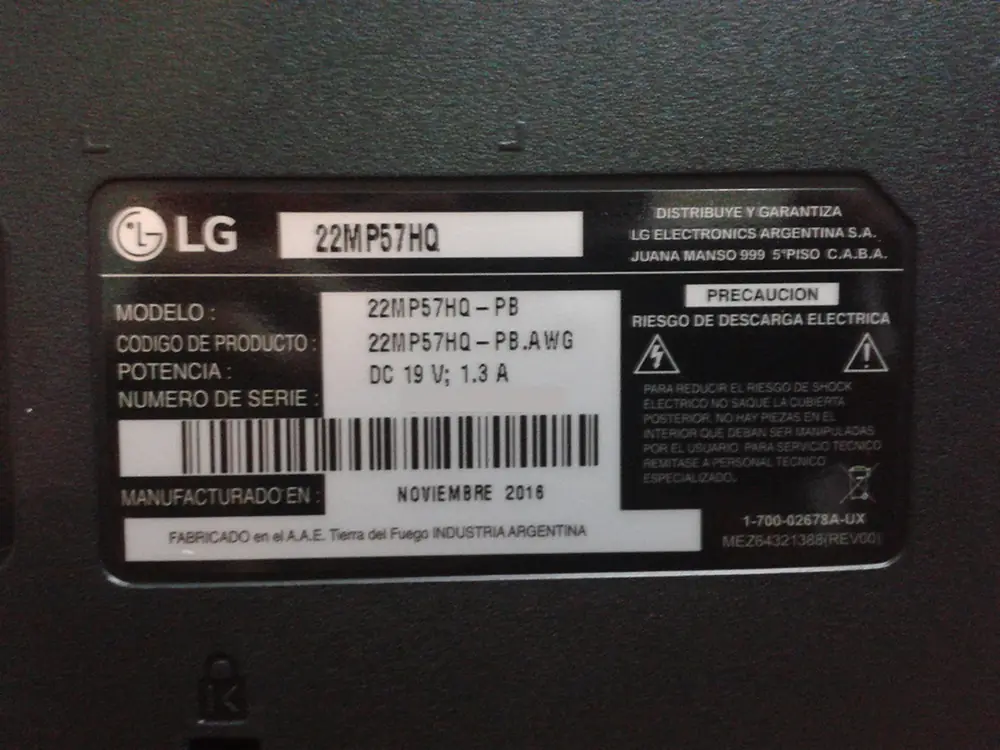 Me compré un monitor y me cagaron
