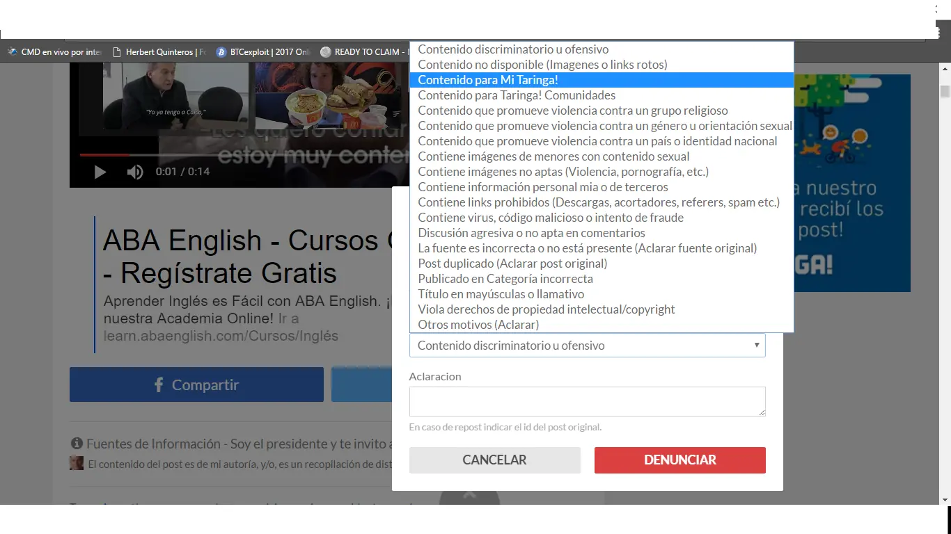 infringiste