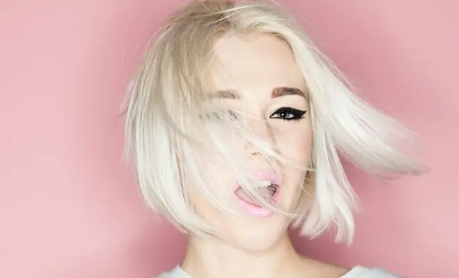 cuidar el cabello platinado