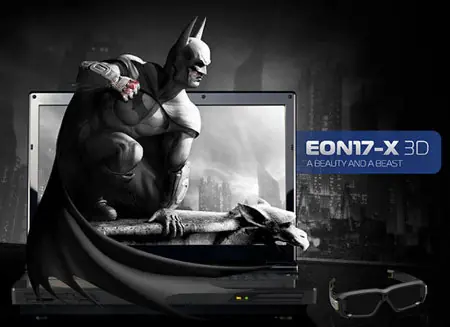 Origin Eon17-X3D,con pantalla 3D y dos tarjetas Nvidia