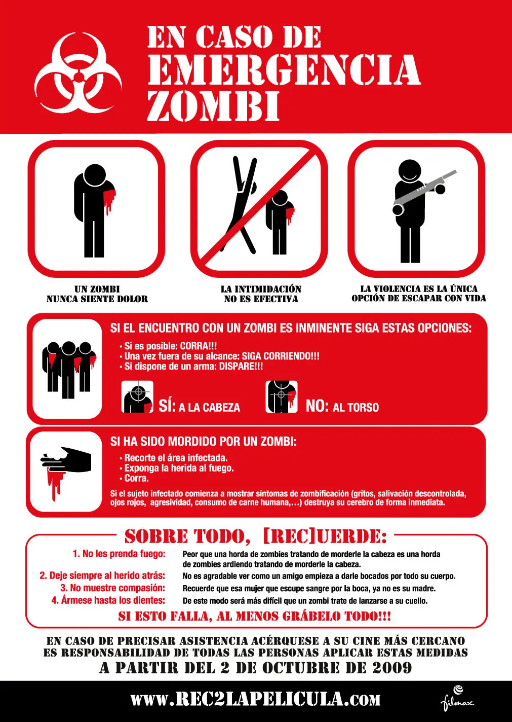 Que hacer en caso de un ataque zombie