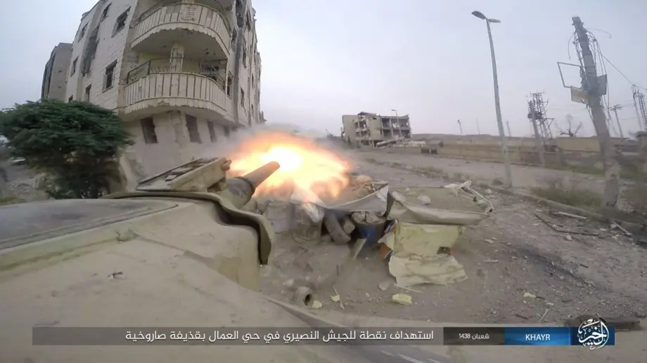 Batallas en Deir Ezzor: Regimen vs. Estado Islamico