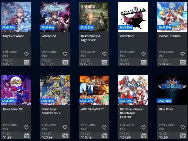 ps4 psn usa deals