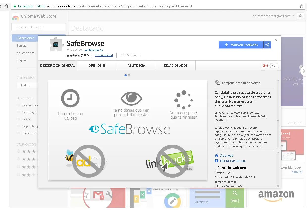 Saltarse los Adfly y otros acortadores sin esperar los 5 seg