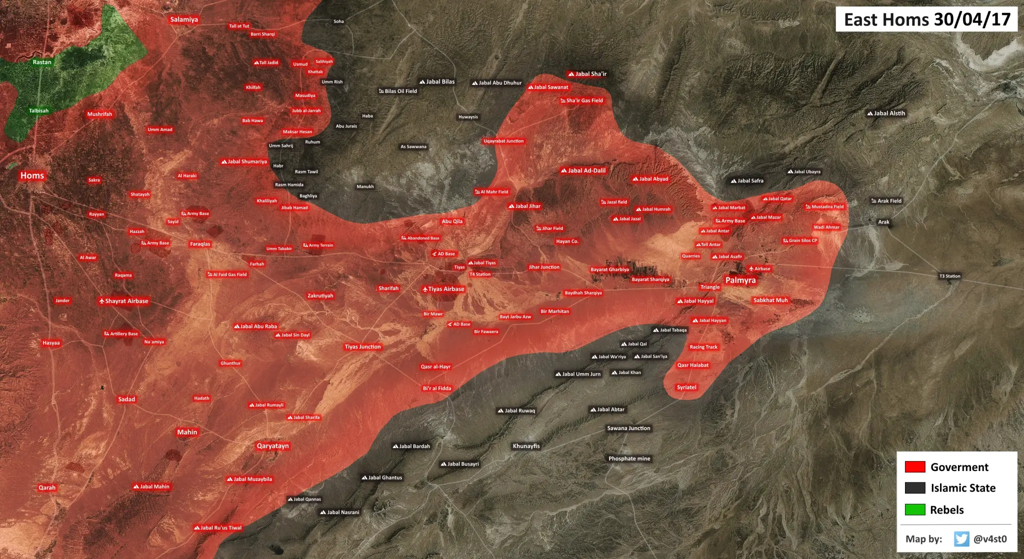 Batalla por Homs: Regimen pasa a la ofensiva