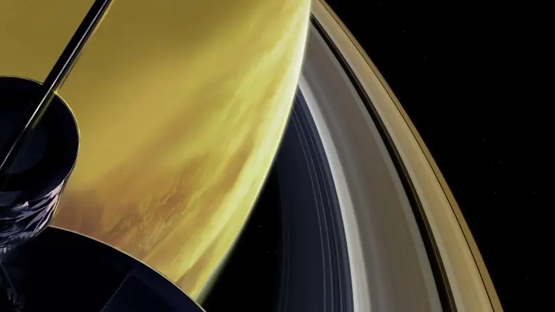 El sonido que captó Cassini en su inmersión en Saturno