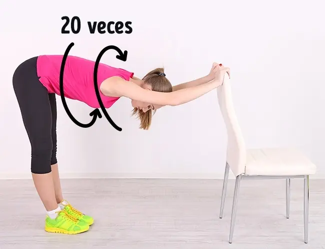 Solo necesitarás una silla para tener el abdomen perfecto