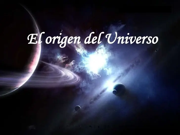 Las Teorías Religiosas y Científicas del origen del Universo