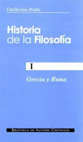 "Historia de la filosofía I"- Guillermo Fraile [v