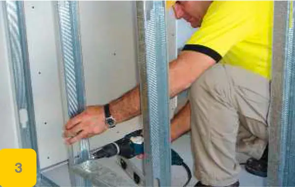 como hacer una pared de durlock