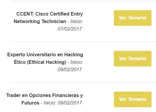 cursos