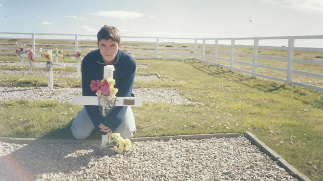 La carta que su papá le escribió antes de morir en Malvinas La carta que su papá le escribió antes de morir en Malvinas