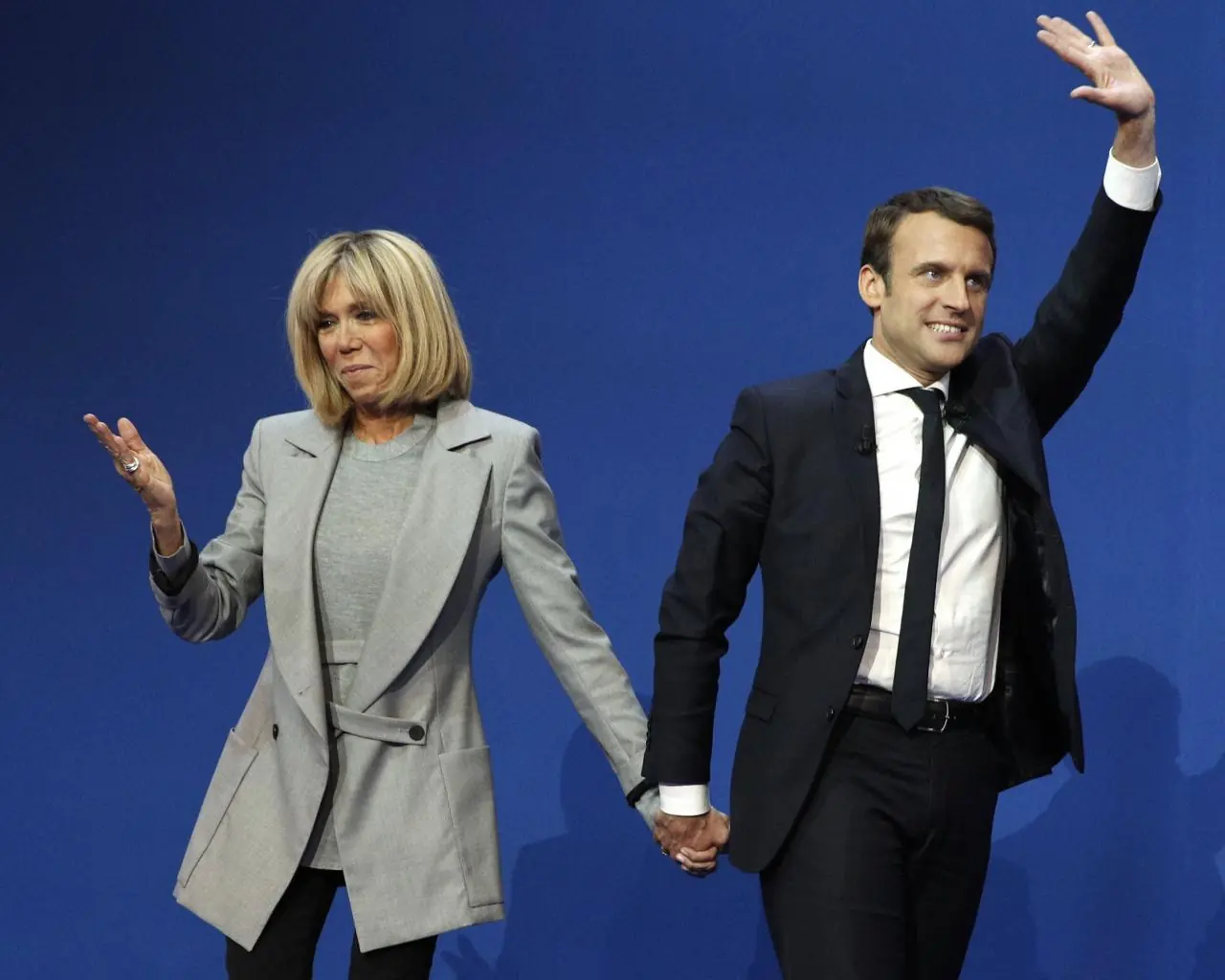 Macron casado con mujer 25 años mayor