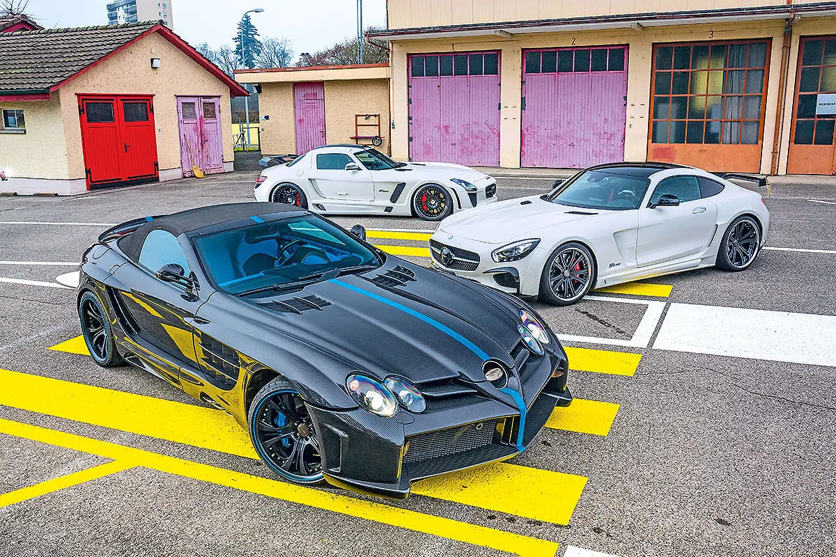 3 Mercedes modifados por Fab Design cual te gusta mas
