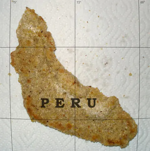 Milanesas con formas de países y esas cosas.