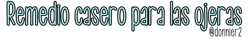 Ojeras por virguear toda la noche? Probá este remedio casero