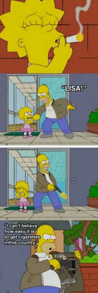 Imagenes de humor de Los Simpsons
