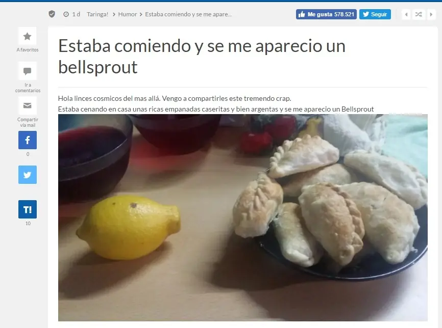 Taringuero se suicida por un crap