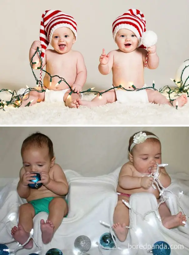 fotos navidenas de bebes