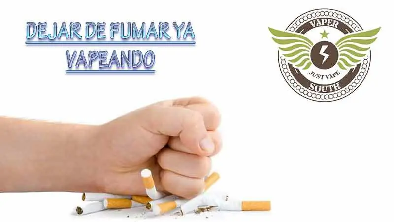 Vapear para dejar de fumar, ya