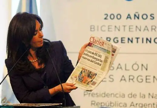 Nota de Clarín sobre CFK fue copiada de Wikipedia