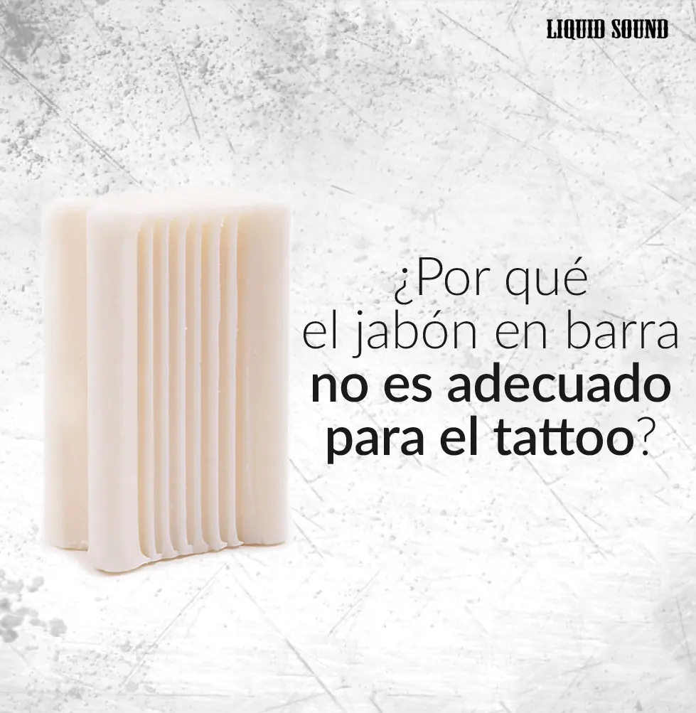 ¿Por qué el jabón blanco no es adecuado para el tattoo?