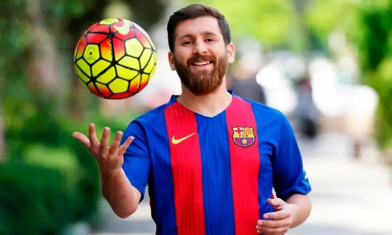 Increíble: Messi tiene un doble iraní