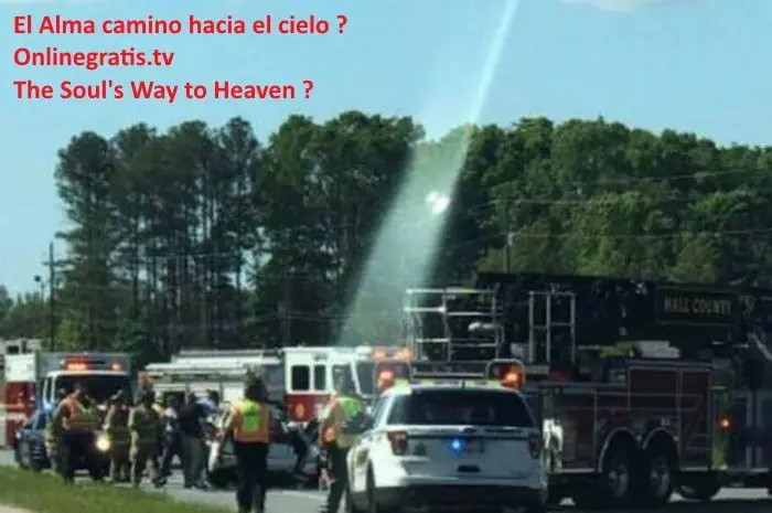 Graban espiritu después de accidente Trafico