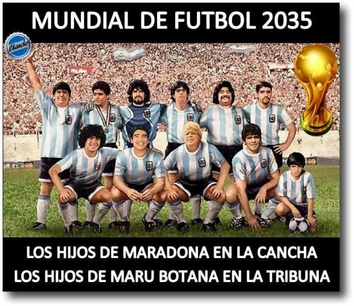 MaradonA huevo podrido