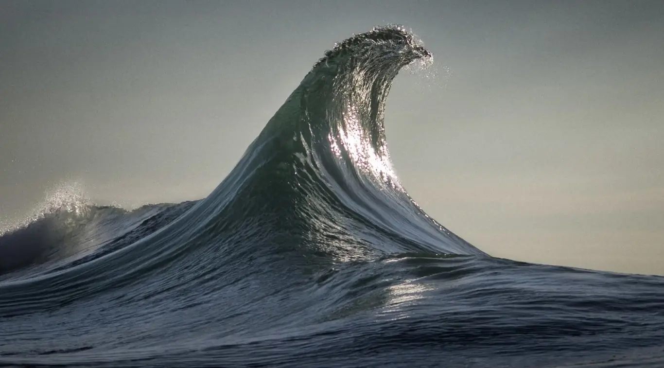 Olas infinitas e hipnotizantes