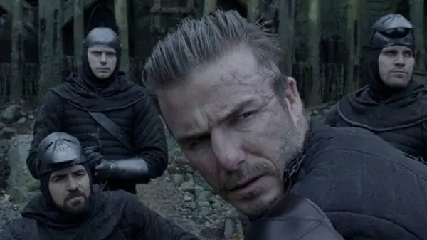 Debut de Beckham en el cine en: El Rey Arturo